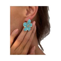 Brincos De Flor Em Estilo Boho Y2K Coloridos Para Mulheres, Joias Exquisitas E Doces Para Noivas