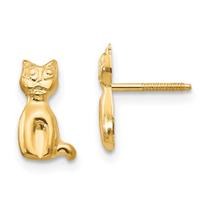 Brincos de Gato 14k Madi K