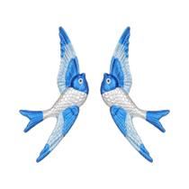 Brincos De Pássaro Voador Azul Para Mulheres E Meninas Em Aço Inoxidável Joias Da Moda Presentes