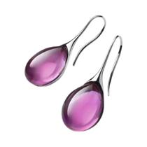 Brincos De Pedras Falsas Em Estilo Luxuoso Cor Dourada Com Olho De Gato 2 Peças Joias De Moda