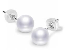 Brincos de pérola 8mm em prata 925