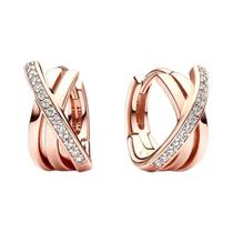 Brincos De Prata 925 Femininos Sol Lua Coração Joia De Luxo Design Original Presentes Da Moda