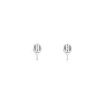 BRINCOS DE RAQUETE BEACH TENNIS MINI Prata 925 Ródio BRINCOS DE RAQUETE BEACH TENNIS MINI Prata 925 Ródio
