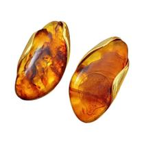 Brincos De Resina Versáteis Para Mulheres, Simples E Elegantes, Joias Retro De Alta Qualidade Para