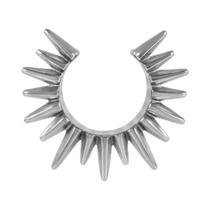 Brincos De Túnel Em Forma De Sol Punk, Plugues De Aço Inoxidável, Esticadores De Orelha De 8-25mm