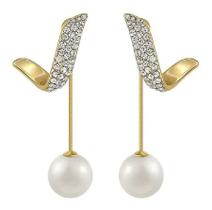 Brincos Dourado Sobrepor Delicados Feminino Festa Metal Joia Brincos Dourado Sobrepor Delicados Feminino Festa Metal Joia