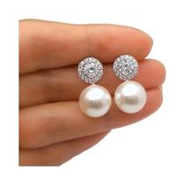 Brincos Elegantes De Pérola Imitada Para Mulheres, Acessórios De Casamento, Joias Da Moda Brincos Elegantes De Pérola Imitada Para Mulheres, Acessórios De Casamento, Joias Da Moda