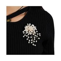 Brincos Elegantes De Pérolas Imitadas Com Flores, Joias De Luxo Feitas À Mão Para Casamento E Festas Brincos Elegantes De Pérolas Imitadas Com Flores, Joias De Luxo Feitas À Mão Para Casamento E Festas