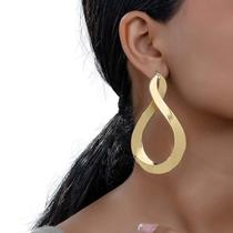 Brincos Elegantes Simples Luxuosos Símbolo Do Infinito - Brincos Elegantes Simples Luxuosos Símbolo Do Infinito -