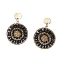 Brincos Étnicos Boho Femininos Com Contas De Sementes Feitos À Mão Joias De Metal Presentes