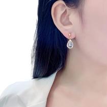 Brincos Femininos Gota Strass Luxo Mulheres Festas Noivas
