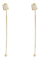 Brincos Flor Dourado Pedra Sobrepor Delicado Feminino Festa -