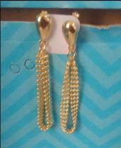 Brincos folhados ouro 18k anti alergico Brincos folhados ouro 18k anti alergico