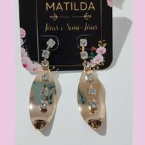 Brincos Folheados a Ouro 18K Banhado Brincos Femininos