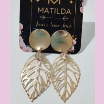 Brincos Folheados a Ouro 18K Banhado Brincos Femininos Brincos Folheados a Ouro 18K Banhado Brincos Femininos