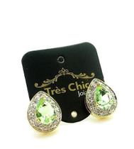 Brincos Gotas Zirconias Banho Ouro 18k 3410