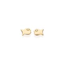 Brincos joia folheada ouro 18k - tam.único 5251170006 Brincos joia folheada ouro 18k - tam.único 5251170006