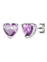 Brincos KeyStyle Alexandrite Birthstone 8 mm/2 ct para mulheres Brincos KeyStyle Alexandrite Birthstone 8 mm/2 ct para mulheres