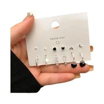 Brincos Minimalistas De Pérola Em Forma De Borboleta Para Mulheres, Conjunto De 3 Peças, Design De