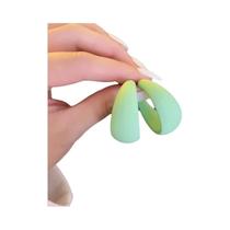 Brincos Pendentes Em Forma De C Azul Menta Para Meninas E Mulheres, Cor Doce E Macia, Estilo Coreano