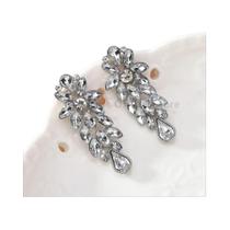 Brincos Pendurados Folha de Cristal Boho Vintage - Joias para Festa Brincos Pendurados Folha de Cristal Boho Vintage - Joias para Festa