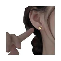 Brincos Retro Femininos Em Forma De Mil Pássaros De Papel Em Conjunto De 2 Peças Para Férias E Uso