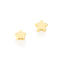 Brincos Rommanel Estrela Pequena Segundo Furo 522927 Brincos Rommanel Estrela Pequena Segundo Furo 522927