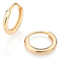 Brincos Rommanel Pequenas Argolas 527163 Brincos Rommanel Pequenas Argolas 527163