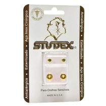Brincos Studex Classic Para Orelhas Sensíveis Com 1 Par de Brinco Cores Sortidas - Marcas Diversas Brincos Studex Classic Para Orelhas Sensíveis Com 1 Par de Brinco Cores Sortidas - Marcas Diversas