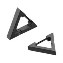 Brincos Unissex Punk Com Triângulo, Hipoalergênicos, Em Aço Inoxidável, Estilo Moderno E