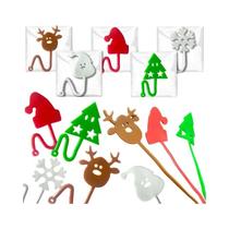 Brindes De Natal TPR Macios E Pegajosos: Papai Noel E Rena (10-50 Peças) Lembrancinhas Para Brindes De Natal TPR Macios E Pegajosos: Papai Noel E Rena (10-50 Peças) Lembrancinhas Para