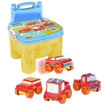 Brinkadeira Carros Click - Blocolândia Click Sortido XK104 Dismat