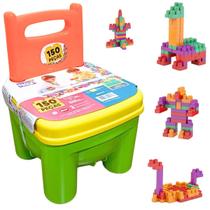 Brinkadeira Dismat Blocolândia Click 150 Peças XK117
