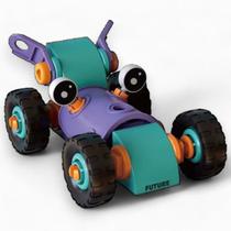 Brinque e Aprenda Carrinho de Montar Zoiudo Com Peças Coloridas DIY