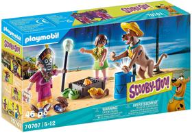Brinque Playmobil Scooby-doo! Aventura com Witch Doctor Brinque Playmobil Scooby-doo! Aventura com Witch Doctor