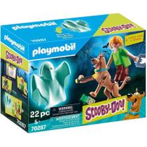 Brinque Playmobil Scooby-doo! Scooby e Shaggy com Ghost