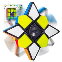 Brinquedo 2 em 1 Fidget Cube Spinner CUBIDI Star para todas as idades