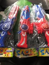 Brinquedo 2 em 1 - lançador e espada com sim e luz