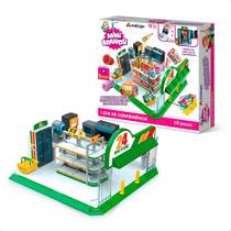 Brinquedo 5 Surprise Mini Brands Loja de Conveniência Infantil +3 Anos 20 Peças Faz de Conta Xalingo - 54098