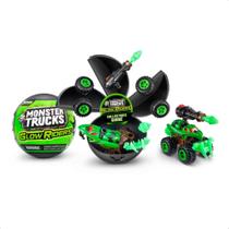 Brinquedo 5 Surprise Monster Truck 7 Monster Truck Para Colecionar 24 Peças - Xalingo 54209