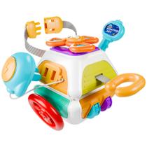 Brinquedo Activity Cube iPlay iLearn Baby Busy Board de 6 a 36 meses Brinquedo Activity Cube iPlay iLearn Baby Busy Board de 6 a 36 meses