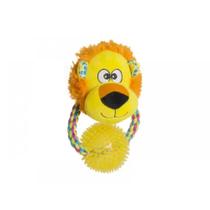 Brinquedo Adoleta Linha Interativa Argola Lion Confort Dental