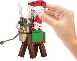 Brinquedo Advento do Minecraft Mob Head Minis Mattel Hxm86