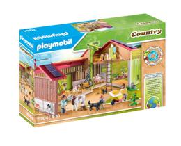 Brinquedo agrícola grande Playmobil com guindaste de trabalho e tapete sustentável. Brinquedo agrícola grande Playmobil com guindaste de trabalho e tapete sustentável.
