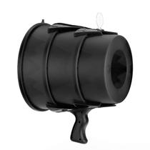 Brinquedo Air Blaster Airzooka Air para adultos e crianças com mais de 6 anos - preto