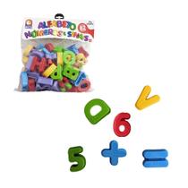 Brinquedo Alfabeto, Números E Sinais 82 Peças Lummar Brinquedo Alfabeto, Números E Sinais 82 Peças Lummar