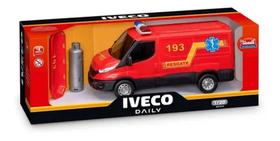 Brinquedo Ambulância De Resgate Bombeiros Iveco Daily - 482 Brinquedo Ambulância De Resgate Bombeiros Iveco Daily - 482
