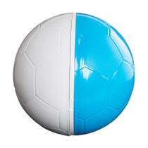 Brinquedo Amicus Crazy Ball Azul e Branco para Cães - Tamanho M