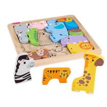 Brinquedo Amigos Animaizinhos de Madeira Fisher Price Mattel Brinquedo Amigos Animaizinhos de Madeira Fisher Price Mattel