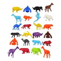 Brinquedo Animais de Plástico Sortidos Lembrancinha Infantil Festas Brindes e Prendas Maquetes